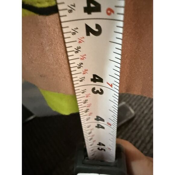 Anthropologie Nerida Midi Dress Medium Beaded V-Neck Colorful Print Cotton - Picture 11 of 14